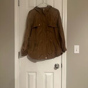 Cavalini Tan Hooded Jacket